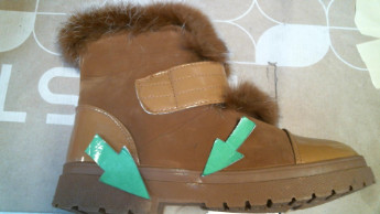Зимние ботинки AQIKE с мехом из искусственной замши