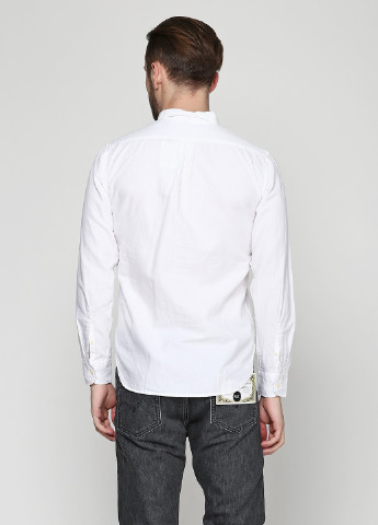 Белая кэжуал рубашка однотонная Levi's