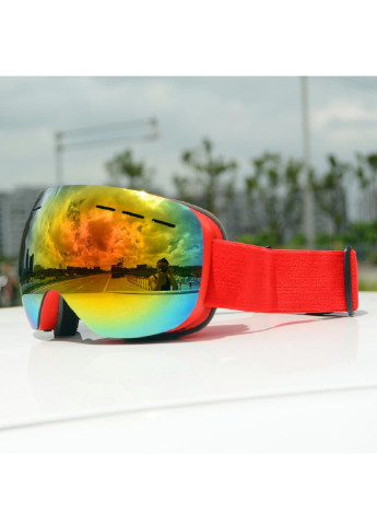 Захисні окуляри маска гірськолижна для катання на гірських лижах сноуборді для зимових видів спорту універсальна (71033-Нов) Francesco Marconi (252100970)
