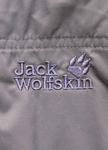 Серый зимний Пуховик Jack Wolfskin