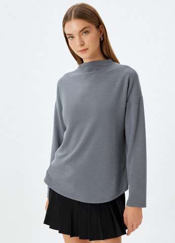 Сірий демісезонний светр KOTON