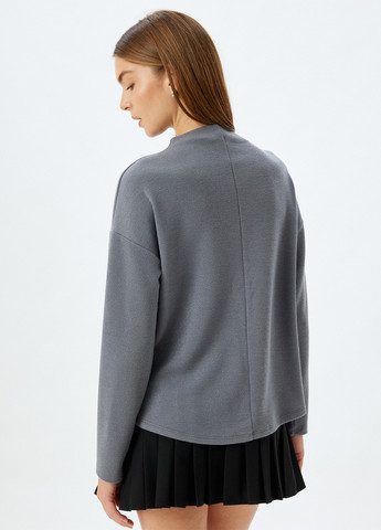 Сірий демісезонний светр KOTON