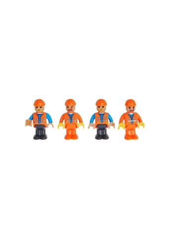 Конструктор Поїзд DPK32 з рейками, жовтий на радіокеруванні (98253) Zipp Toys (254076051)