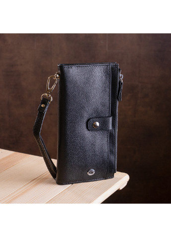 Женский кожаный кошелек 10х19х2,5 см st leather (229460933)