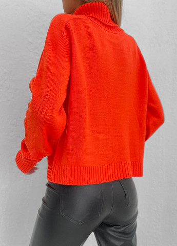 Червоний демісезонний светр SHEIN