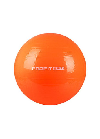 М'яч для фітнесу Profit Ball 65 см помаранчевий (фітбол, гімнастичний м'яч для вагітних) PB-65-Or EasyFit (243205457)