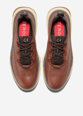 Коричневые кэжуал туфли Cole Haan на шнурках