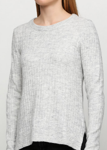 Светло-серый демисезонный свитер джемпер Gap