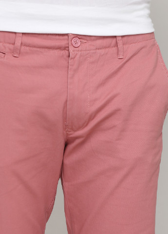 Джинси United Colors of Benetton завужені однотонні світло-рожеві джинсові бавовна