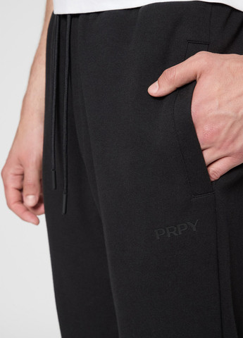 Черные спортивные демисезонные джоггеры брюки PRPY
