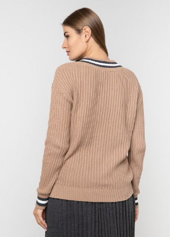 Світло-коричневий демісезонний пуловер пуловер Sewel