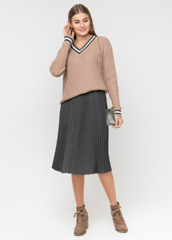 Светло-коричневый демисезонный пуловер пуловер Sewel