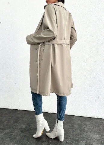 Плащ SHEIN на гудзиках демісезон (337833604)