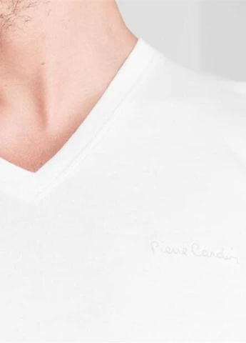 Айвори футболка Pierre Cardin