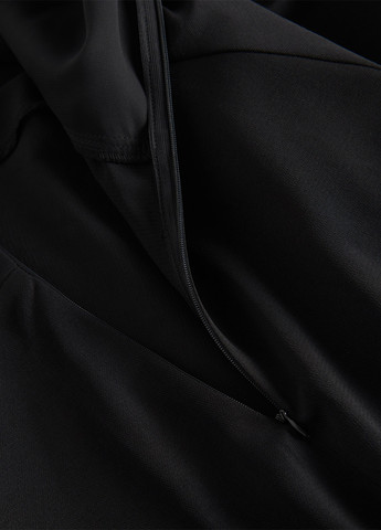 Черное кэжуал платье клеш, бандо Reserved однотонное