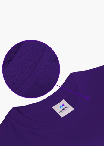 Фиолетовая демисезонная футболка детская бравл старс (brawl stars)(9224-1021) MobiPrint