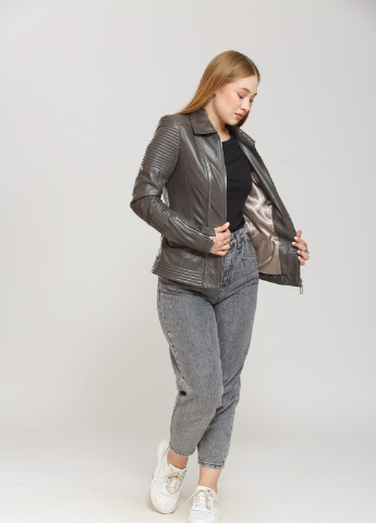 Серая демисезонная куртка серый Sacha Pacha