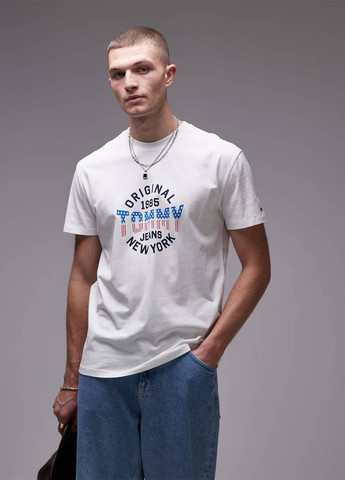 Молочна футболка Tommy Hilfiger