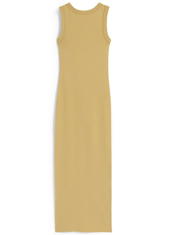 Оливкова кежуал сукня сукня-майка C&A однотонна