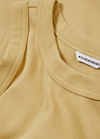 Оливкова кежуал сукня сукня-майка C&A однотонна