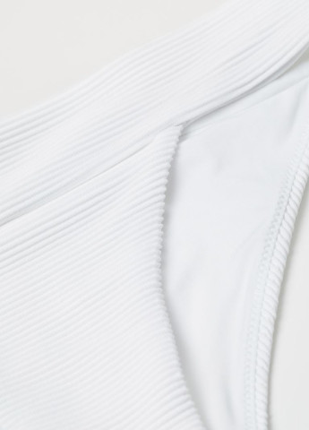 Белые плавки бикини танга однотонные H&M