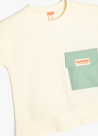 Молочна літня футболка KOTON