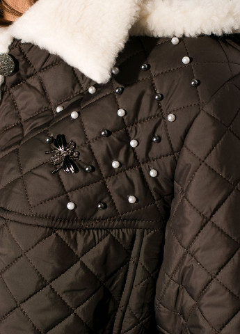 Коричнева зимня куртка Time of Style