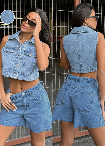 Костюм (жилет, шорти) SHEIN (365683027)