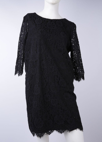 Чорна кежуал сукня з відкритою спиною Vero Moda однотонна