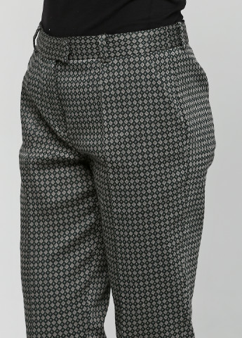 Комбинированные кэжуал демисезонные брюки Luisa Spagnoli