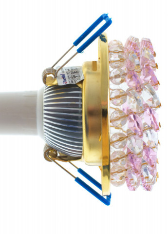 Светильник точечный декоративный HDL-G196 G CL/PK Brille (253893409)