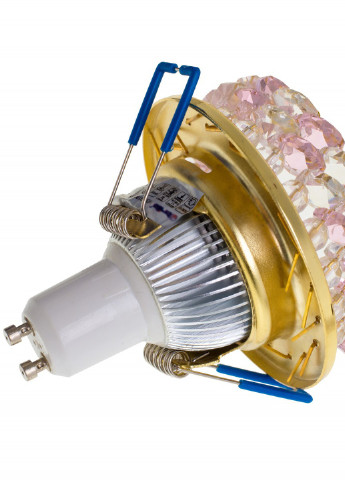 Светильник точечный декоративный HDL-G196 G CL/PK Brille (253893409)