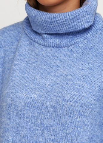 Голубой демисезонный свитер Made in Italy
