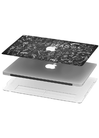 Чохол пластиковий для Apple MacBook Pro 15 A1707 / A1990 Ідеї (Ideas) (9649-2346) MobiPrint (218867749)