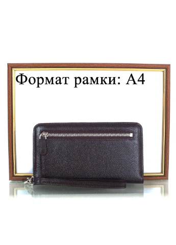 Мужская кожаная борсетка 20,7х11,8х3 см Canpellini (255709912)