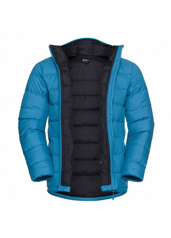 Блакитний демісезонний Пуховик Jack Wolfskin