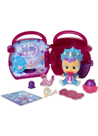 Игровой набор с пупсом Cry Babies Magic Tears Paci House Плакса с мини домиком (90309) IMC Toys (255665235)