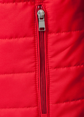 Червона демісезонна куртка-жiлет чоловiча Arber