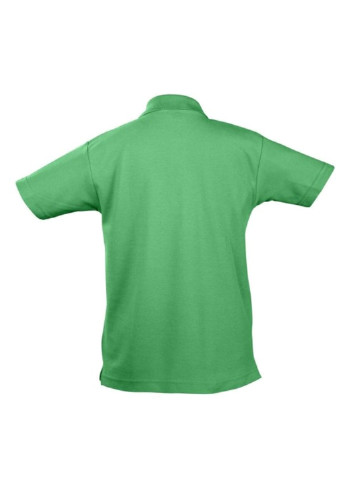 Зеленая детская футболка-поло для мальчика Sol's