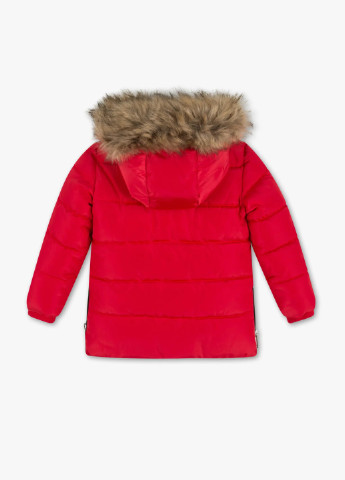 Червона зимня дитяча зимова куртка на дівчинку C&A