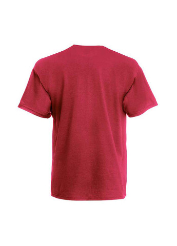 Красная демисезонная футболка Fruit of the Loom D0610190BX164