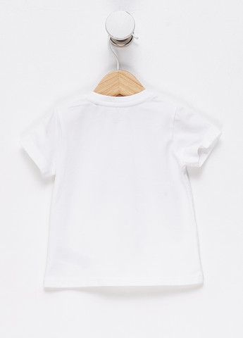 Белая летняя футболка Bellybutton