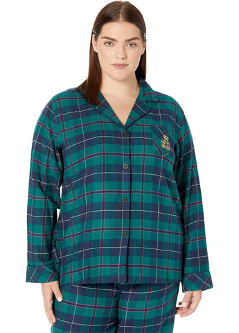 Зеленая всесезон пижама (рубашка, брюки) рубашка + брюки Ralph Lauren