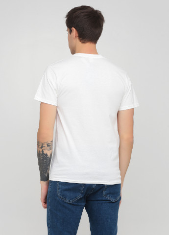 Біла футболка Hanes