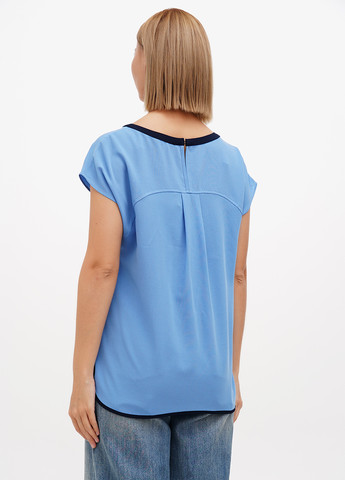 Голубая блуза Sassofono Club