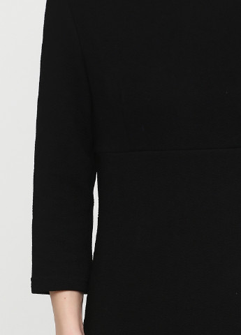 Черное кэжуал платье Camaieu однотонное