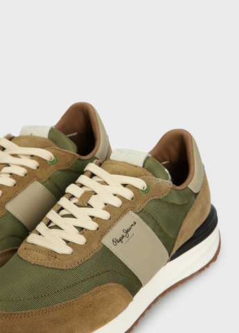 Оливкові всесезон кросівки Pepe Jeans