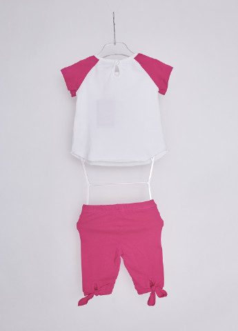 Темно-розовый летний комплект (майка, шорты) Marasil