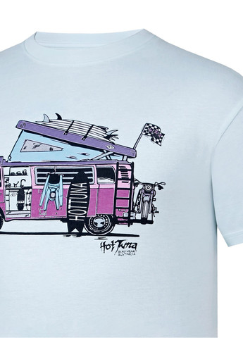 Світло-блакитна футболка Hot Tuna