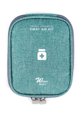 Аптечка сумка органайзер для медикаментов для путешествий для дома 14х11х3 см (473528-Prob) Зеленая Unbranded (255029698)